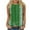 B-Green, variant on GERsome Tank Tops for Women Summer Beach Vacation Crewneck Loose Fit Casual Sleeveless T Shirts S-2XL