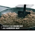 thumbnail image 2 of Zulay Kitchen Meat Chopper for Ground Beef and Ground Beef Smasher Durable Plastic Masher Black, 2 of 8