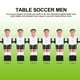 thumbnail image 2 of WORGEOUS Muñecas de la máquina del fútbol del reemplazo del jugador de fútbol de la tabla del estilo del torneo 6pcs, 2 of 8