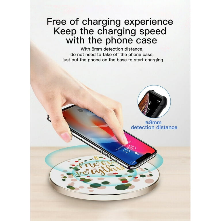  2 in 1 Wireless Charging Pad,Coffee Mug Warmer,Waterproof  Charger 55℃ Electric Heating Coffee Mug Warmer Cup,for Office Desk  Use,Mobile Phones Wireless Charging: Home & Kitchen