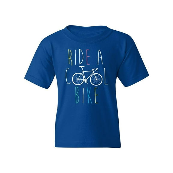 Ride A Cool Bike T-Shirt Juniors -Image by Shutterstock, Medium