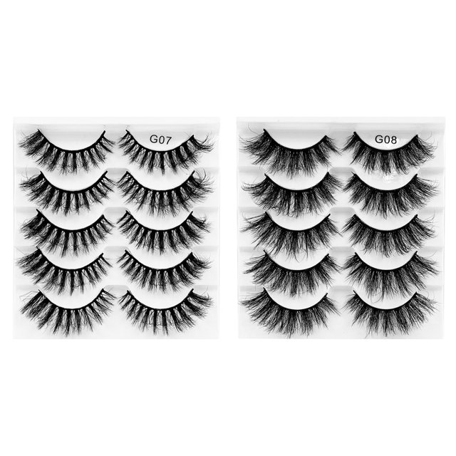 Pestañas postizas Pestañas postizas esponjosas Pestañas postizas de volumen largo, para extensiones de pestañas de maquillaje
