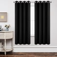 thumbnail image 1 of Juego de cortinas opacas Joydeco, 183 cm de longitud, 2 paneles, 1 of 8