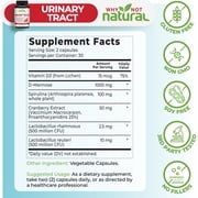 5-in-1 UTI Pills with D Mannose, Cranberry PAC Extract, Probiotics and Vitamin C & D