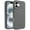 Grey, variant on For iPhone 16 6.1 inch Premium LIQUID Silicone with Metal Buttons and Camera Edges Case Cover - Grey