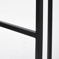 thumbnail image 7 of Mercana Frodo 29.75" Seat Height White Fabric Seat Black Metal Base Stool, 7 of 7