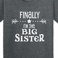 thumbnail image 4 of Inktastic Finally I'm the Big Sister Youth T-Shirt, 4 of 5