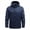 Dark Blue, variant on Men's Lightweight Casual Jacket Autumn Winter Baseball Flying Coat with Zipper Pockets Stylish Outerwear for Sports Daily Wear