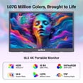 thumbnail image 2 of Monitor portátil InnoView de 18,5" 4K UHD HDR de 400 nits con panel IPS, 2 of 7