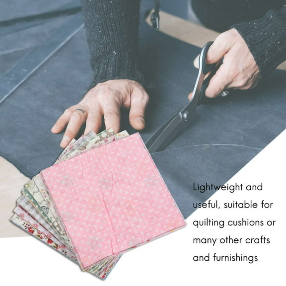 100Pcs 10x10cm Square Floral Cotton Fabric Patchwork Cloth For DIY Craft Sewing