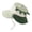 Green, variant on Baby Sun Hat with Wide Brim & Neck Flap, UPF Protection for Face, Ears, and Neck, Essential for Beach, Park, and Outdoor Play