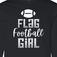 thumbnail image 4 of Inktastic Flag Football Girl Long Sleeve T-Shirt, 4 of 5