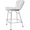 thumbnail image 1 of Nicer Furniture Chromed Steel Leatherette Pu Pad Counter Stools, 1 of 1