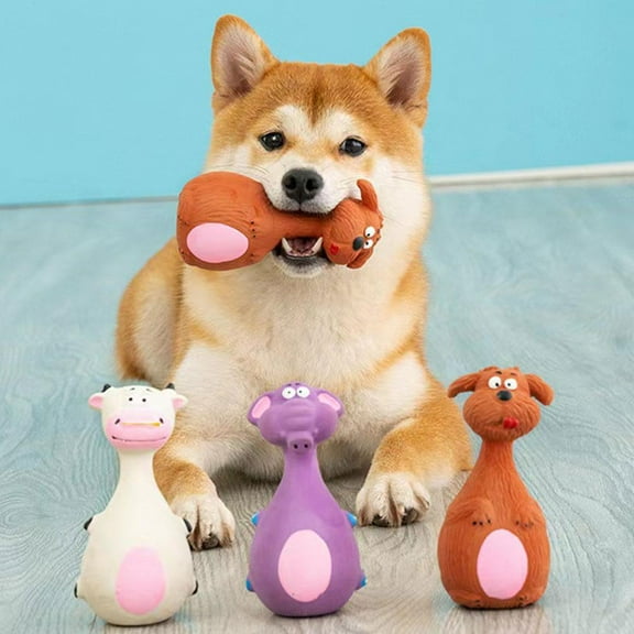 HPDL Interactive Chew Toys for Dogs Stuffed Squeaky Sound Indestructible Toys