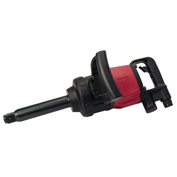 MTS 53370 1-Inch Drive Heavy Duty Pneumatic Air Powered Impact Wrench, Pinless Clutch, with Max Torque of 2,200 ft-lbs, Working Torque Range 400-1,650 ft-lbs, 10 cfm, Weight 26.2 lbs.