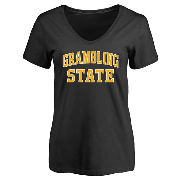 Women's Black Grambling Tigers Everyday T-Shirt