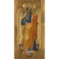 thumbnail image 2 of Gherardo Starnina 9x14 Black Ornate Wood Framed Double Matted Museum Art Print Titled: Evangelist (C. 1407), 2 of 5