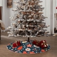 thumbnail image 6 of Bingfone Christmas Tree Skirt Mat Christmas Decoration Interior 48"-Holiday Christmas Cookies, 6 of 8