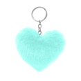 thumbnail image 2 of Cute Heart Plush Keychain for Women Girls - 3.14" Soft Bag Charm Purse Accessory, Valentine's Day Gift Novelty Keyring for Her Handbags & Backpacks, 2 of 5