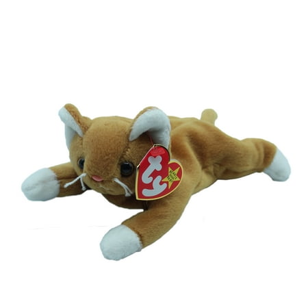 Ty Beanie Baby: Nip the Cat - White Paws | Stuffed Animal | MWMT price history on PriceWatchPro