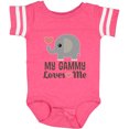thumbnail image 3 of Inktastic My Gammy Loves Me Grandchild Boys or Girls Baby Bodysuit, 3 of 5