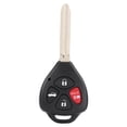 thumbnail image 1 of Carcasa para llave remota de 4 botones para Toyota Corolla Camry Matrix RAV4, 1 of 12