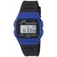 thumbnail image 2 of Casio Men's Casual Digital Black Resin Sport Watch, Blue Case F91WM-2A, 2 of 2