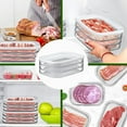 thumbnail image 5 of Contenedor para Carne para el Almuerzo para el Refrigerador, Contenedor para Carne de 3 , Contenedores Apilables para Almacenar con Tapa, 5 of 5
