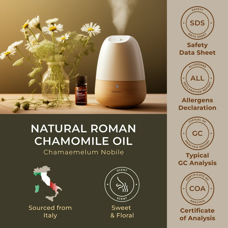 Gya Labs Pure Vanilla Essential Oil for Diffuser - 100% Natural
