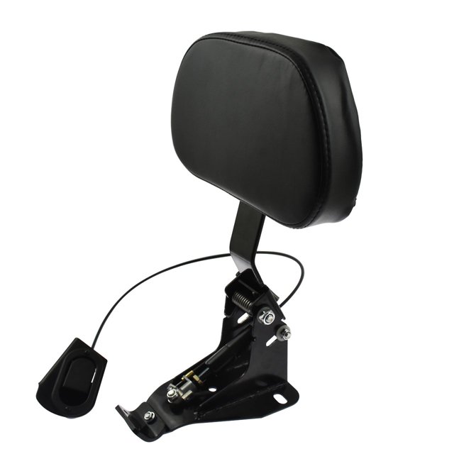 HDBUBALUS Respaldo ajustable para conductor con soporte para Harley Touring Road King Electra Glide CVO 2009 en adelante