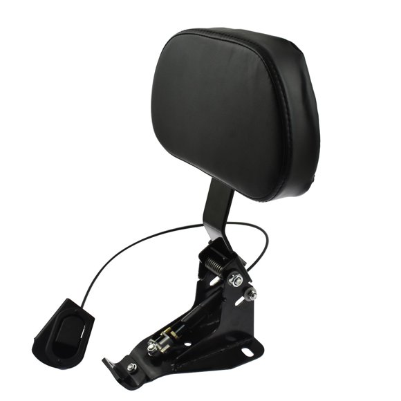 HDBUBALUS Respaldo ajustable para conductor con soporte para Harley Touring Road King Electra Glide CVO 2009 en adelante