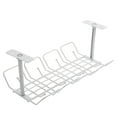thumbnail image 6 of WORGEOUS 4pcs  Cable Management Tray Desk Household Desk Storage Rack Under Desk Cable Tray, 6 of 8