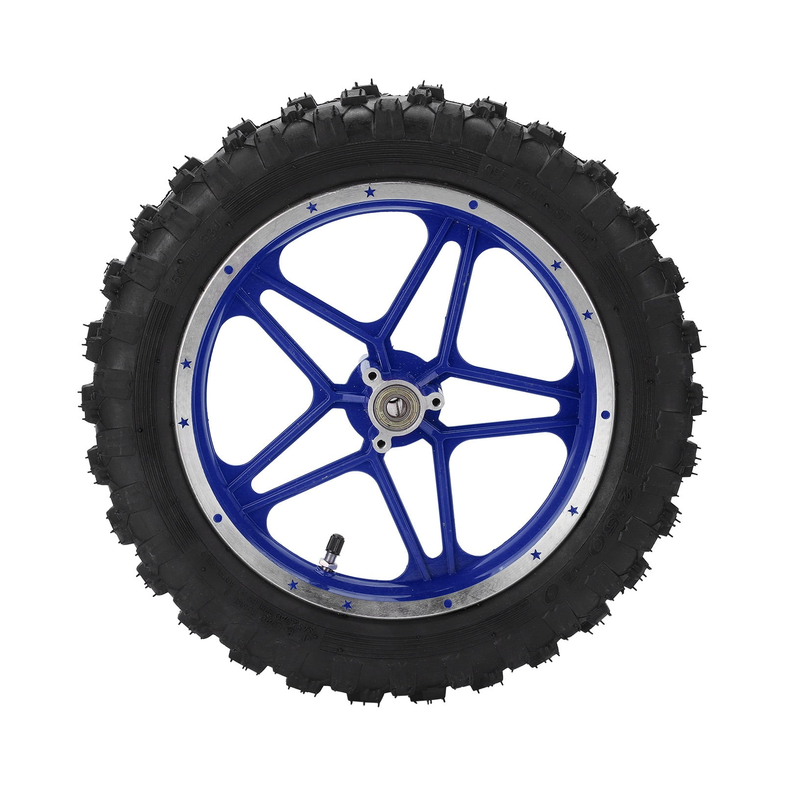 Rear Wheel, Pocket Bike Tire Rubber Reliable For Engineer For Blue