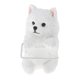 thumbnail image 4 of Portarrollos de papel higiénico, Portarrollos de papel higiénico de pared, Dispensador de decoración para baño, Samoyedo, 4 of 9