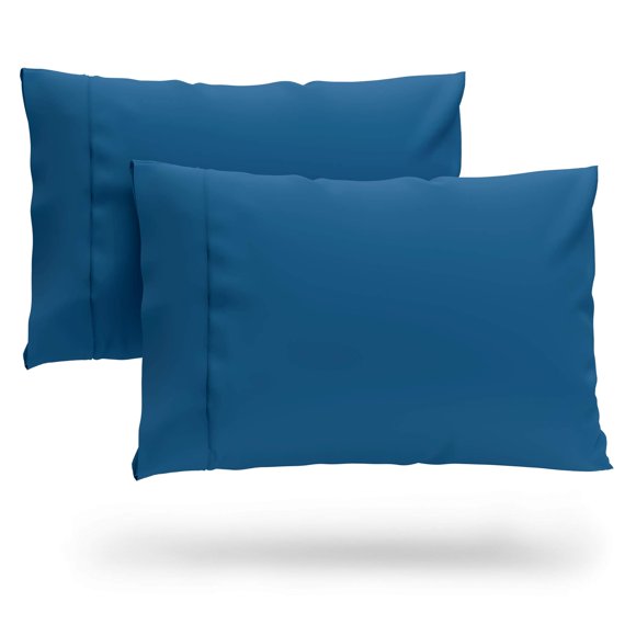 Cosy House Collection Premium Rayon Derived from Bamboo Pillowcase Set of 2 - Ultra Soft, Cooling & Breathable Bedding (King, Royal Blue)