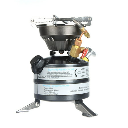 Portable One-piece Outdoor Gasoline Stove Camping Picnic Hiking (Best Petrol Camping Stove)