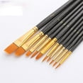 thumbnail image 5 of 10 Pcs Brosses à Cheveux en Nylon Multifonctionnelles Noires, 5 of 5