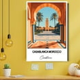 thumbnail image 3 of Casablanca Morocco Travel Wall Decor – Scenic Travel Canvas Print of Casablanca Canvas – Beautiful Gift for Home, Office, or Living Space, 3 of 5