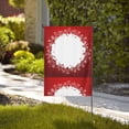thumbnail image 4 of Wukai Winter Christmas Snowflake Garden Flags Double Sided Welcome Garden Yard House Flags Outside Outdoor House (Only Flag), 4 of 8