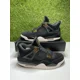 thumbnail image 1 of Ni - ke Air Jordan 4 Royalty Retro Size 11 Mens Black Gold Sneakers 2017 308497-032, 1 of 5
