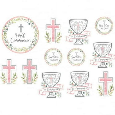 My First Communion Girl Value Pack Cutouts