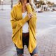 thumbnail image 4 of Suéter de punto de invierno 2024, chaqueta para mujer, abrigo, cárdigan sólido, ropa femenina, retazos, manga de murciélago, cárdigans largos de gran tamaño, 4 of 5