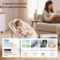 thumbnail image 3 of HARPPA Lumi Electric Baby Swing for Infants with Quiet Motor, 360° Rotating Seat, 3 Swing Modes and 3 Recline Positions, 3 of 11