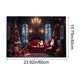 thumbnail image 3 of xihome Tapete navideño de 40 x 60 cm (15,7 x 23,6 pulgadas), absorbente, antideslizante, para cocina, de fibra de polister, lavable, para entrada o exterior., 3 of 6
