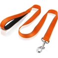 thumbnail image 2 of LAICAIW 4FT Reflective Dog Leash with Soft Padded Handle for Training,Walking Lead for Medium & Small Dogs,3/4 Inch Wide,Orange, 2 of 7
