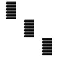 thumbnail image 2 of Wosthever 12 piezas de cera de sellado con diseño de flecha, cera fundida para sellar, fácil de usar y limpiar, decoración, manualidades de negro 3piezas, 2 of 6
