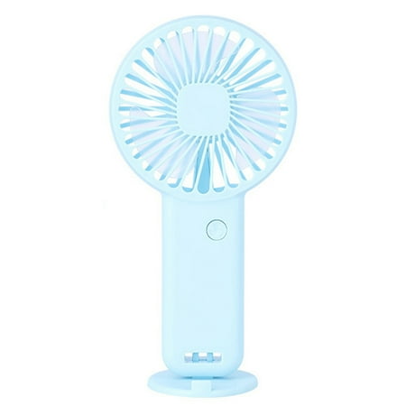 

VALINK Handheld Fan with Stand Base 3 Speed Adjustable 800mAh Battery USB Rechargeable