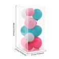 thumbnail image 2 of WZTO Acrylic Pedestal Stand 2pcs Tall Column Flower Tower Art Decor Display Centerpiece Display For Event Centers Birthday Parties Banquet Halls Wedding Aisles amicably, 2 of 9