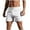 White, variant on cfhntfmh Men's Sweat Shorts Cotton Above Knee Comfy Soft Lounge Shorts Casual Gym Workout Summer Shorts with Pockets