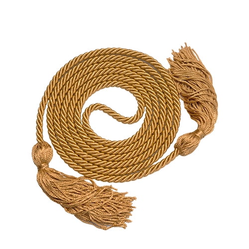 Honors Graduation Academic Honor Cord (Old Gold)